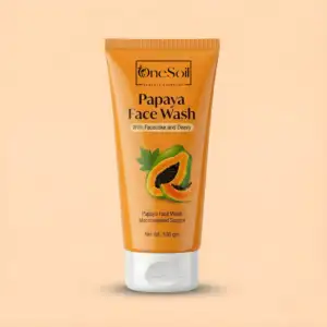 ONESOIL Papaya Face Wash for Men