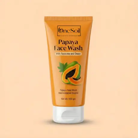 ONESOIL Papaya Face Wash for Men