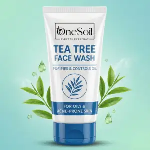ONESOIL Tea Tree Face Wash for Men